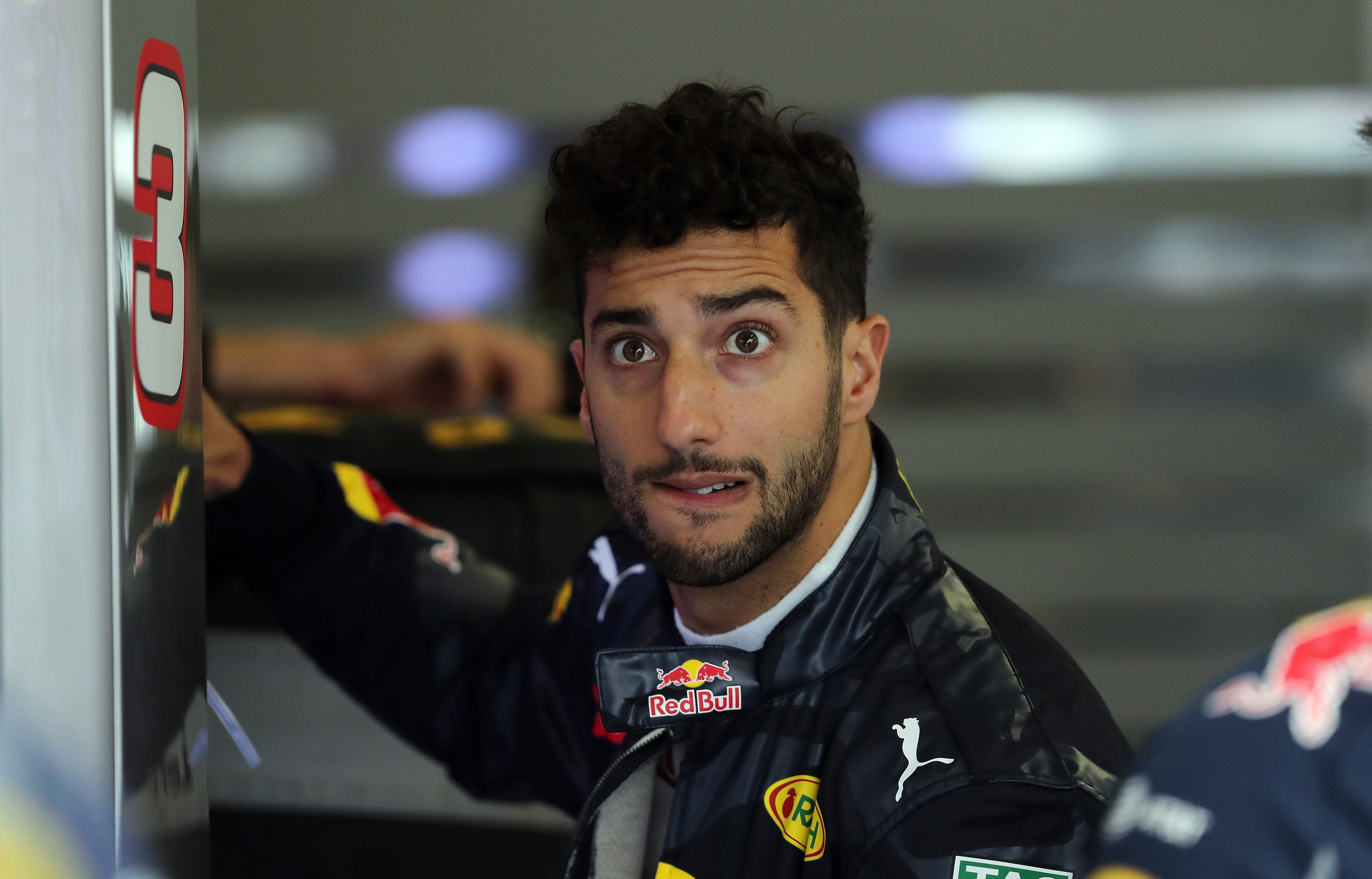 Red Bull's Daniel Ricciardo during third practice for the 2016 British Grand Prix at Silverstone Circuit, Towcester.